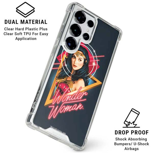 Wonder Woman 1984 (2020) Character Movie Poster Galaxy S25 Ultra Clear Case